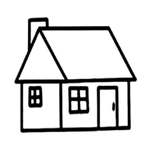 房屋设计图画法教程简单,房屋设计图简笔画